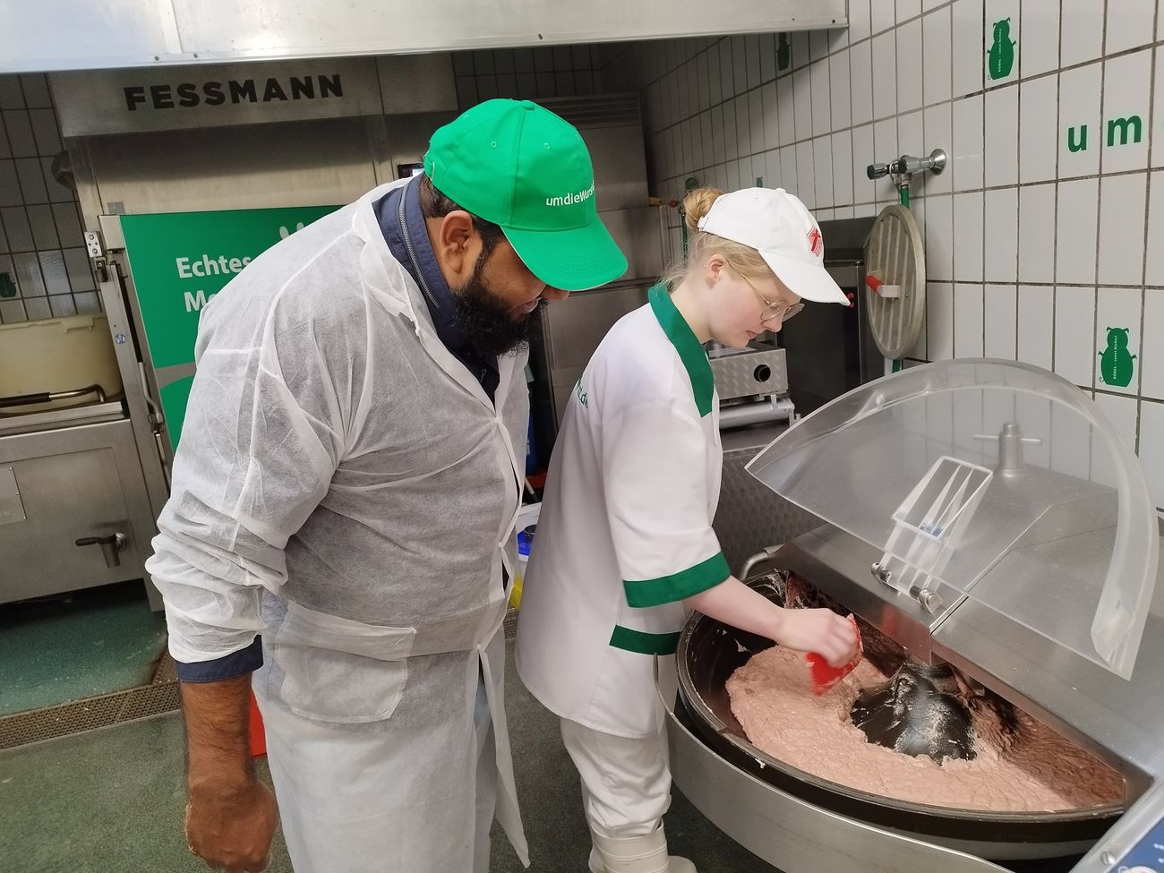 German Sausage School for Butcher from Mauritius