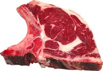 Rib-eye-steak mit Knochen