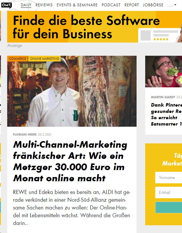 OMR - Fränkisches Multi-Channel-Marketing by Claus Böbel