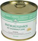 Bratwurstgehäck mit Sauerkraut (Dose)
